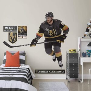 Jonathan Marchessault for Vegas Golden Knights - Officially Licensed NHL Removable Wall Decal Life-Size Athlete + 8 Decals (89"W