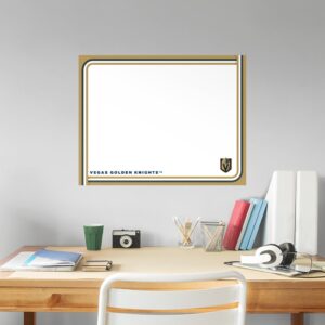Vegas Golden Knights: Dry Erase Whiteboard - X-Large Officially Licensed NHL Removable Wall Decal XL by Fathead | Vinyl