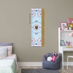 Vegas Golden Knights: Rink Growth Chart - Officially Licensed NHL Removable Wall Graphic Large by Fathead | Vinyl