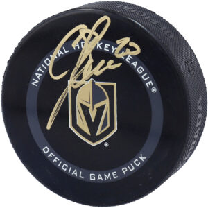 Chandler Stephenson Vegas Golden Knights Autographed 2021 Model Official Game Puck