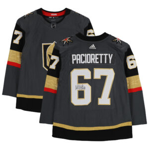 Max Pacioretty Vegas Golden Knights Autographed Black Adidas Authentic Jersey